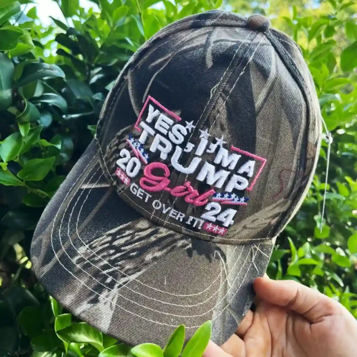 Trump Girl HAT Camo Color