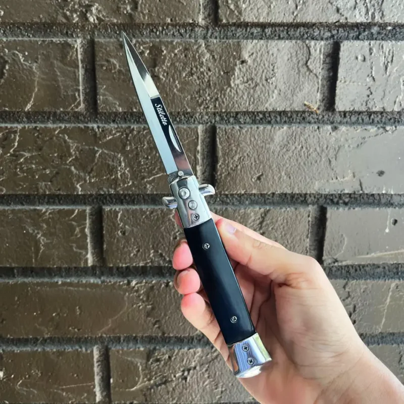 Black Marble Stiletto