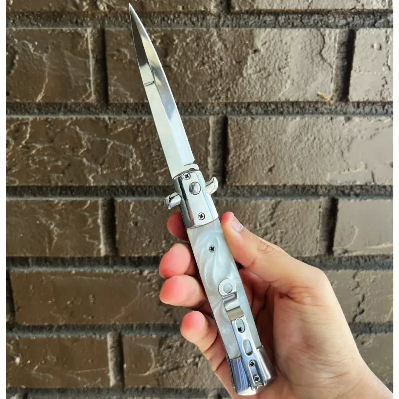 Stiletto White Marble 1